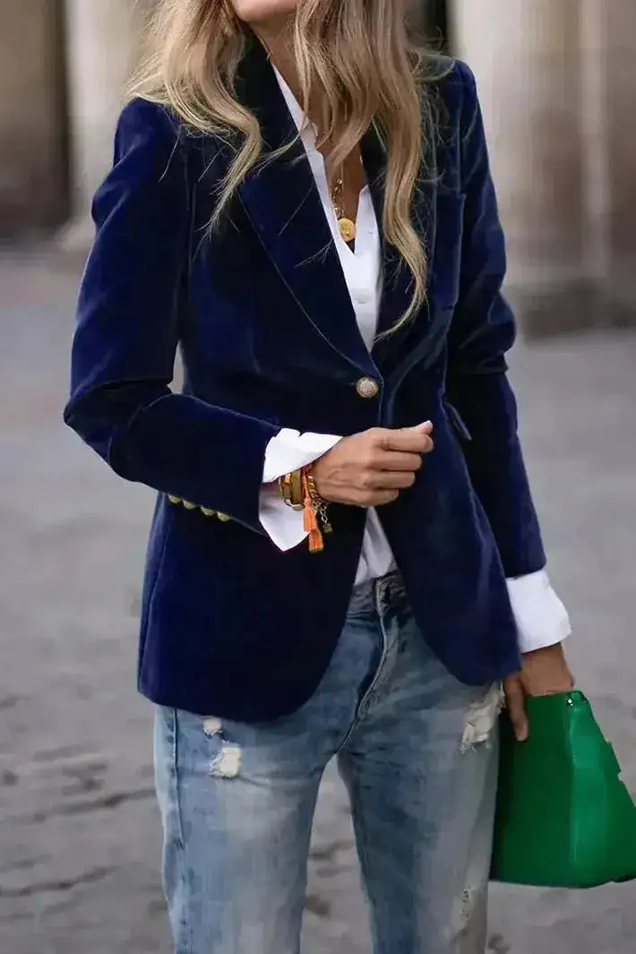 Tailored Relaxed Blazer