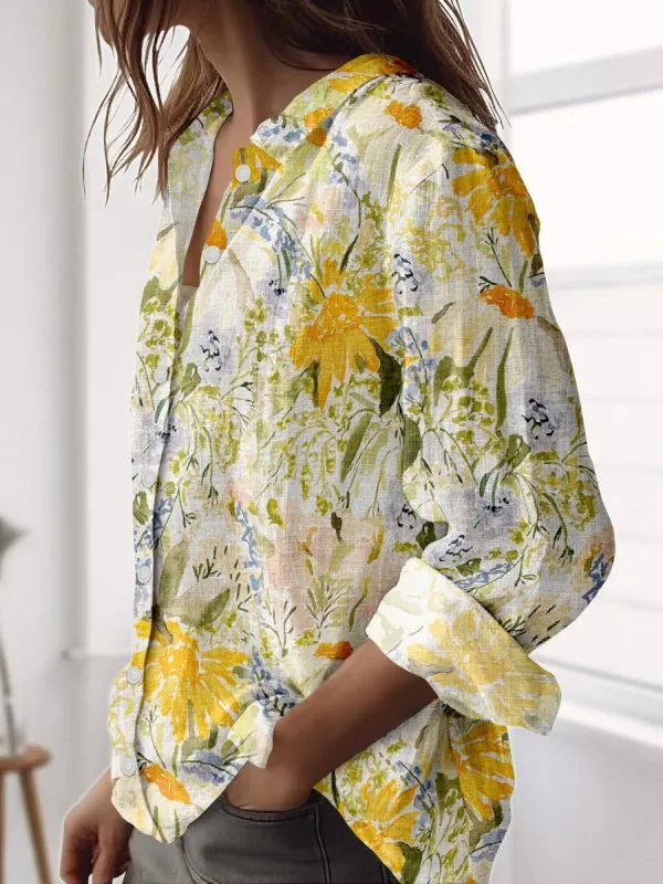 Watercolor Wildflower Shirt