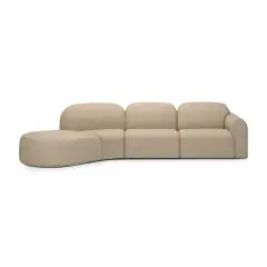 Relaxed Curved Sofa