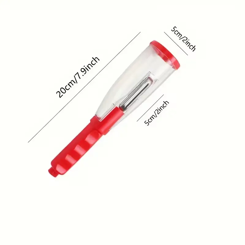 Vegetable Peeler with Peel Container