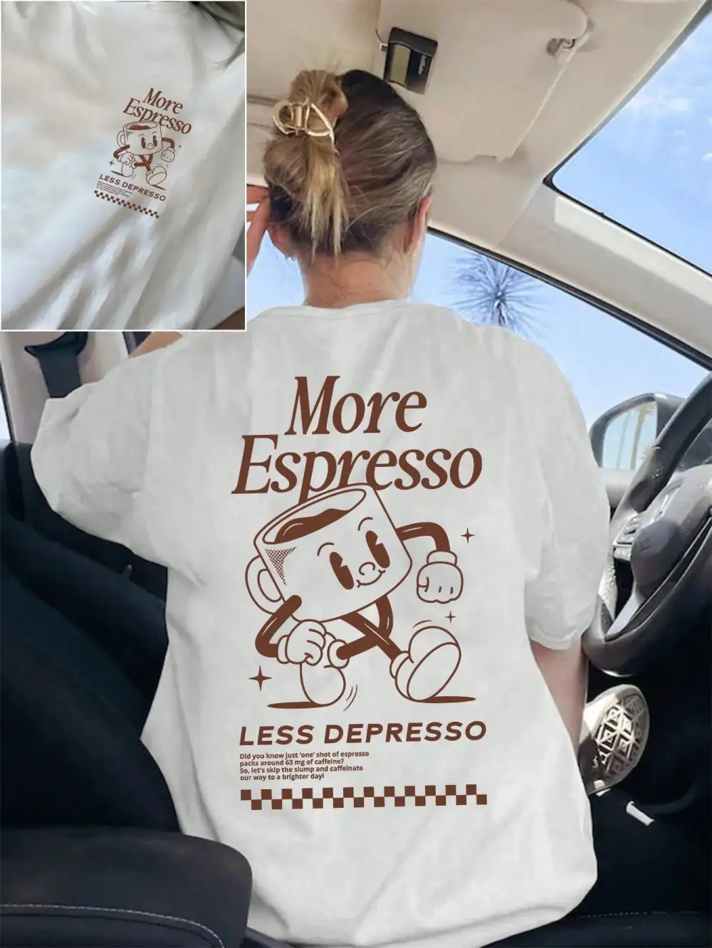Women Coffee Relaxed Fit T-Shirt