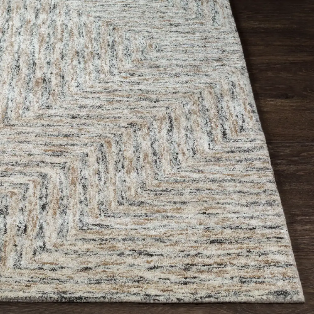Textured Wool Blend Carpet