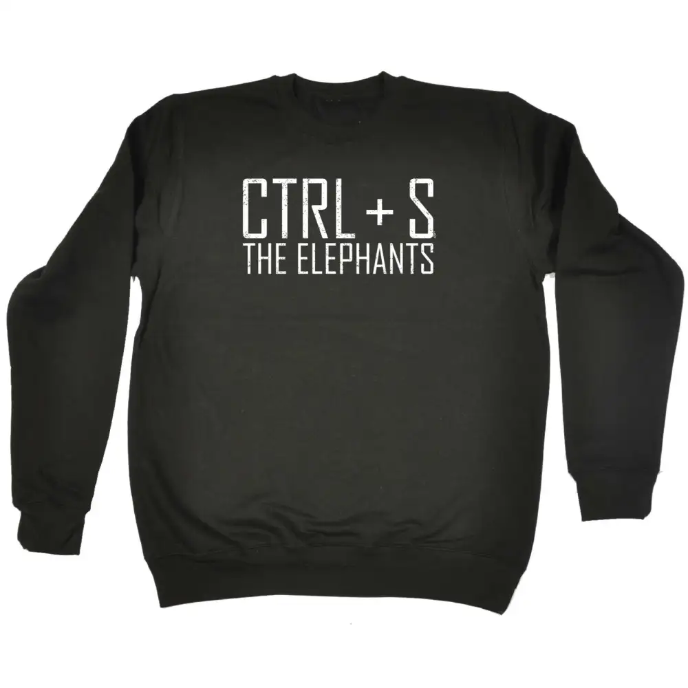 Save Elephants Graphic Sweatshirt