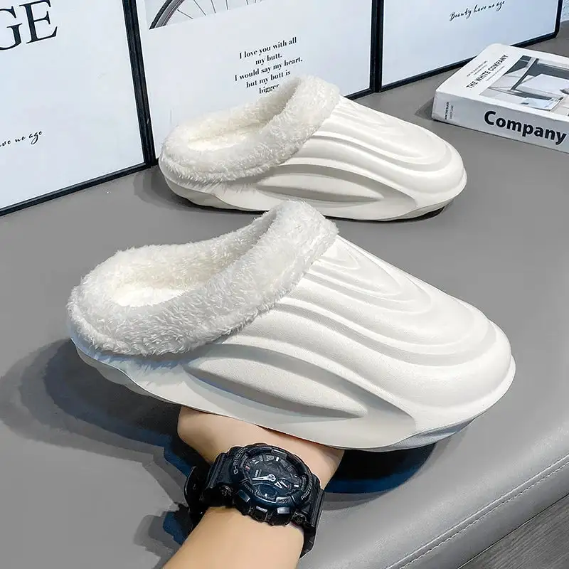 Gentle Step Plush Casual Slippers