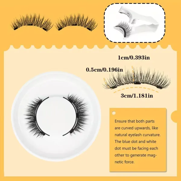 Glue-Free Wear Magnetic False Lashes
