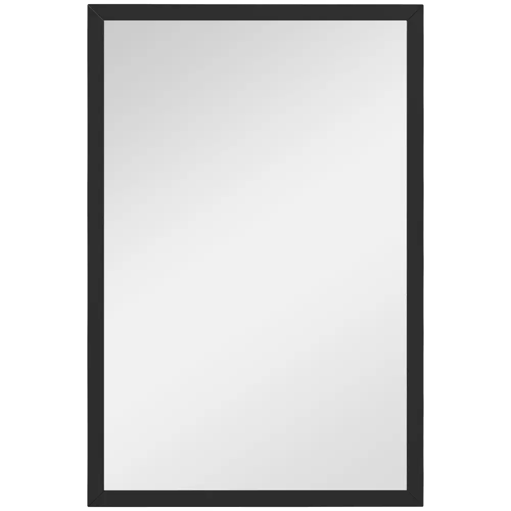Compact Framed Bathroom Wall Mirror