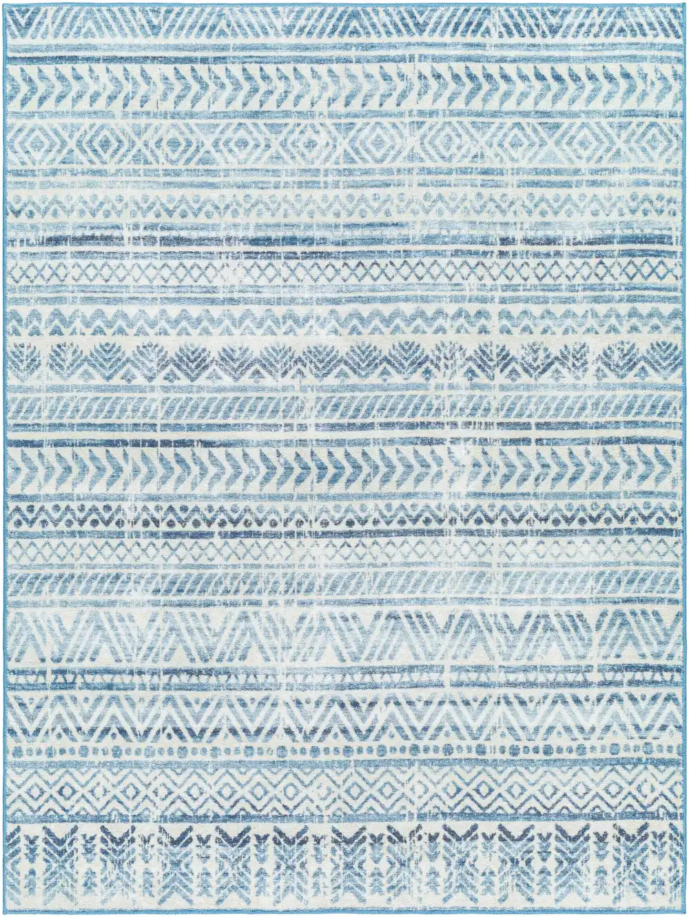 Curated Bohemian Washable Area Rug