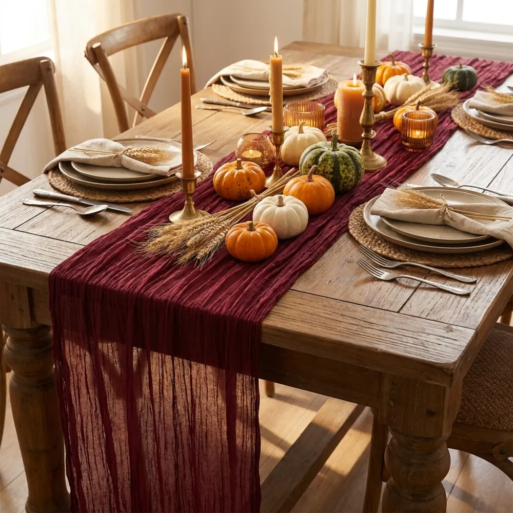 Lightweight Decorative Table Runner