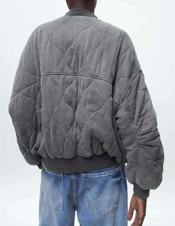Modern Urban Relaxed Bomber Jacket
