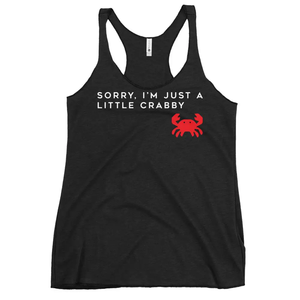 Crabby Print Racerback Tank
