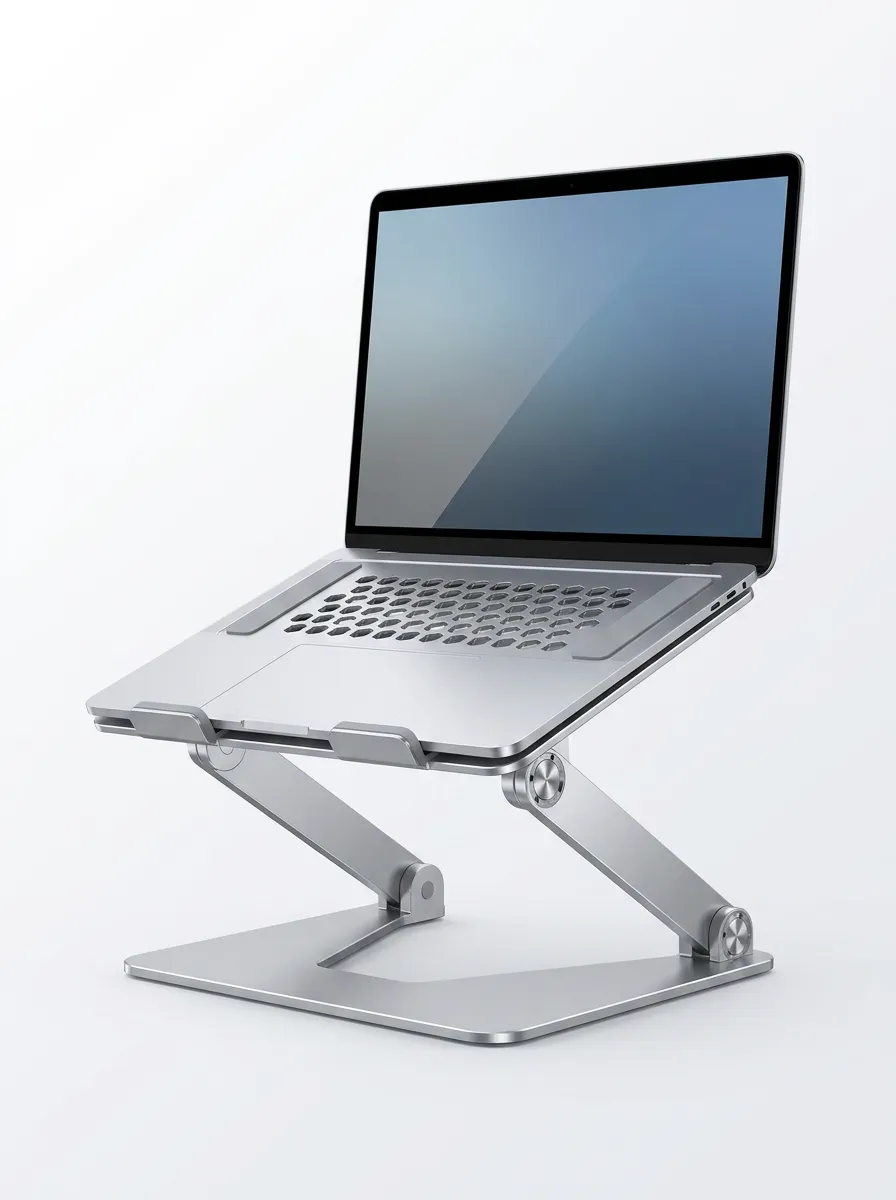 Compact Ergonomic Adjustable Aluminum Laptop Stand