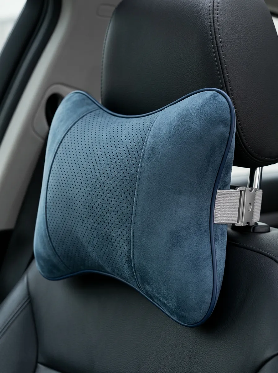 Refined Layered-Look Car Neck Support Pillow