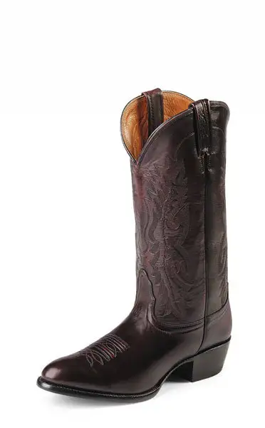 Men's Leather Western Fancy Stitched Boots