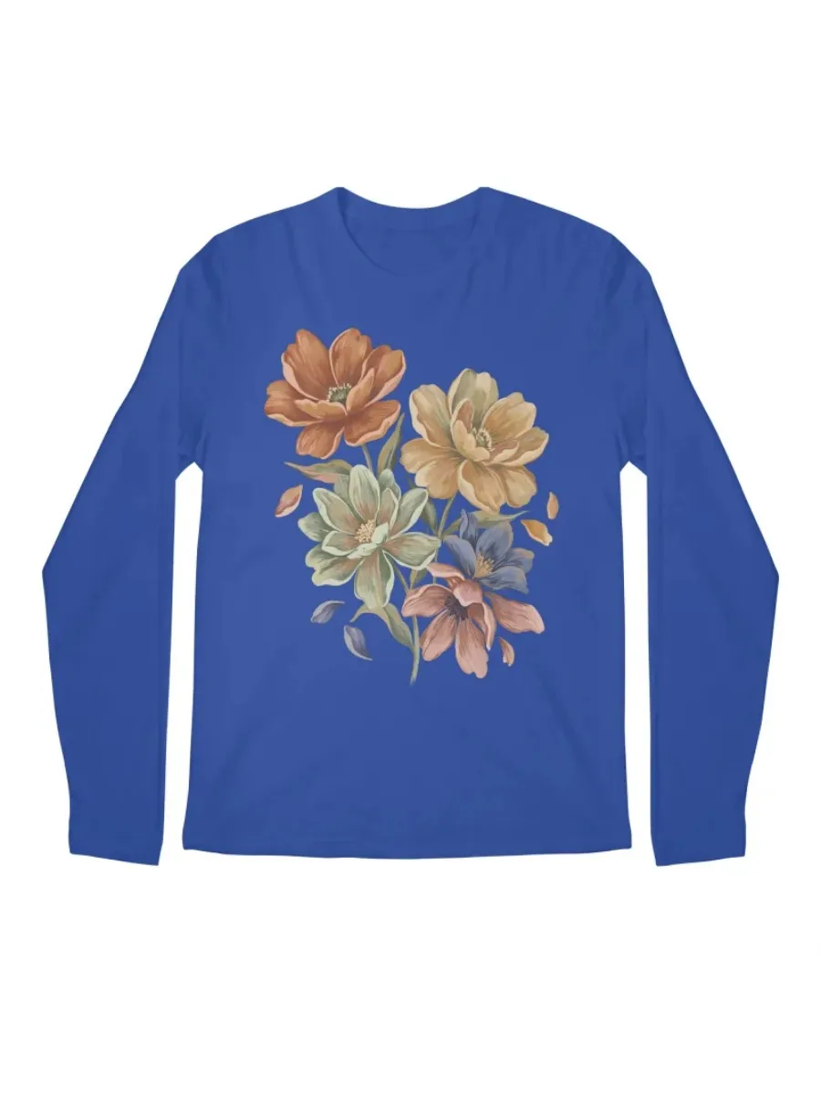 Vintage Floral Bouquet Long Sleeve T-Shirt