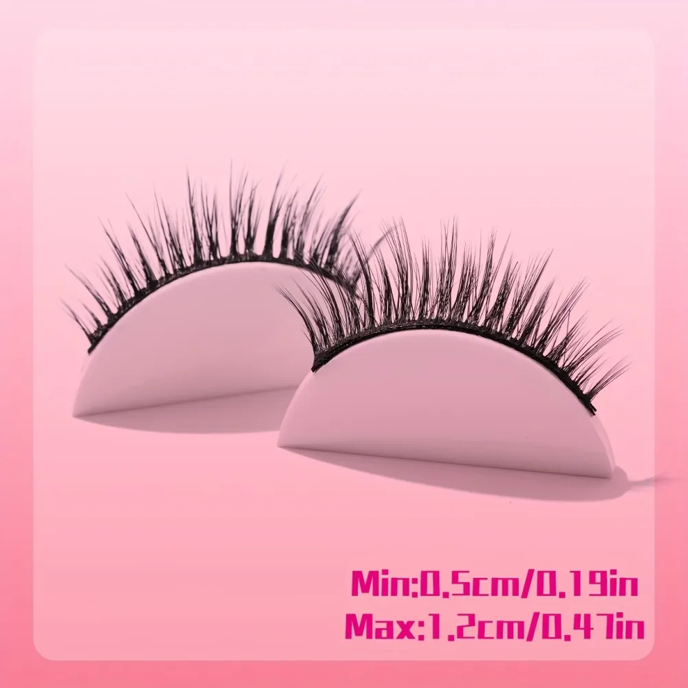 Sleek Long False Eyelashes