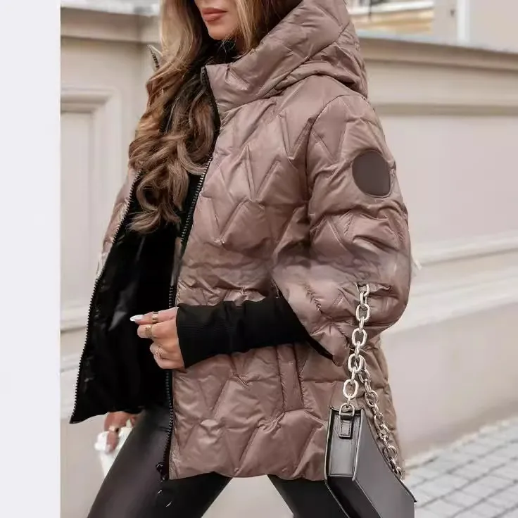 Hooded Patchwork Jacket