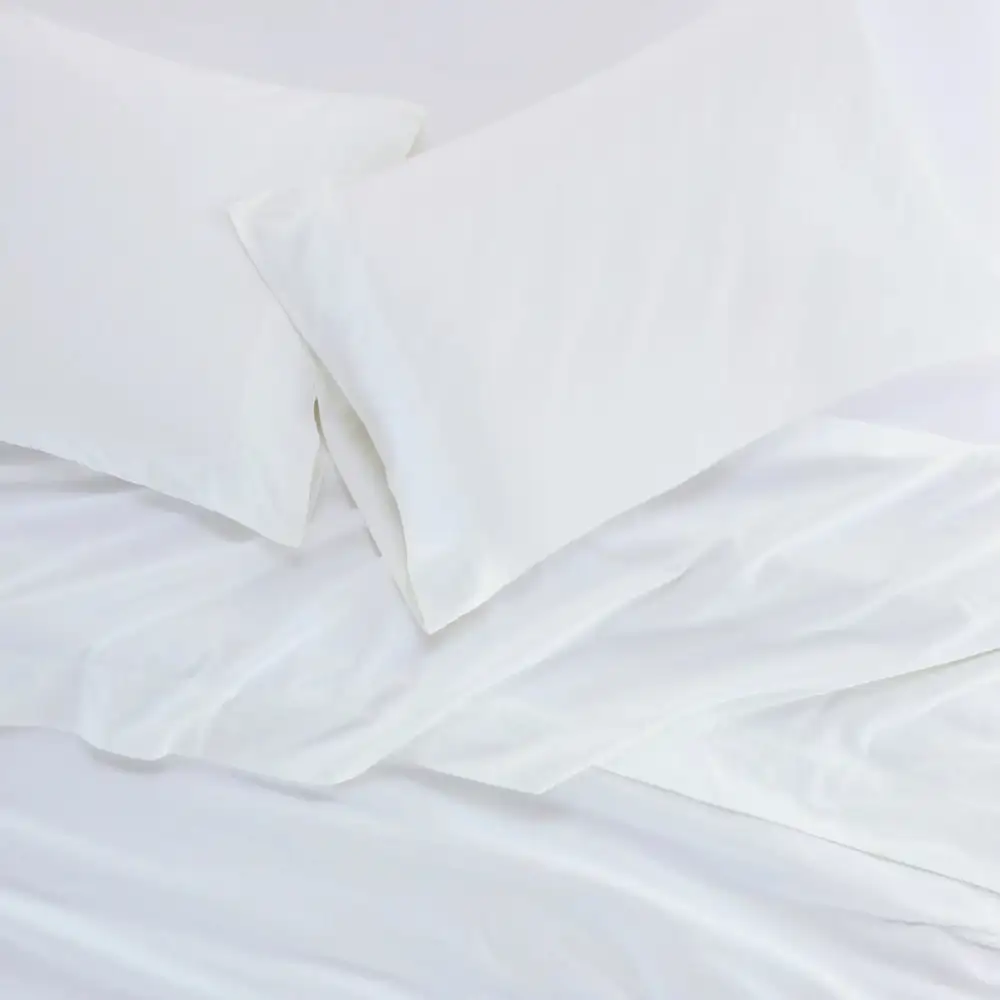 Cotton Flannel Deep Pocket Solid Sheet Bedding Set