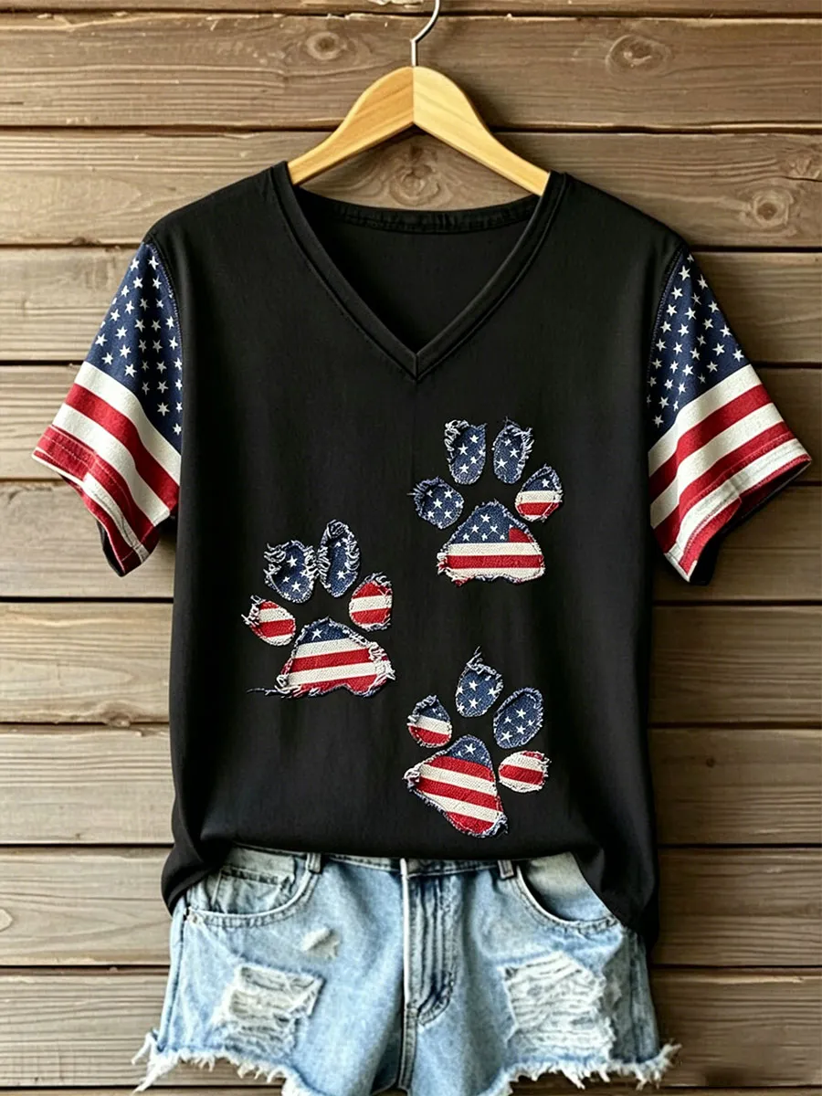 Women's American Paw T-Shirt