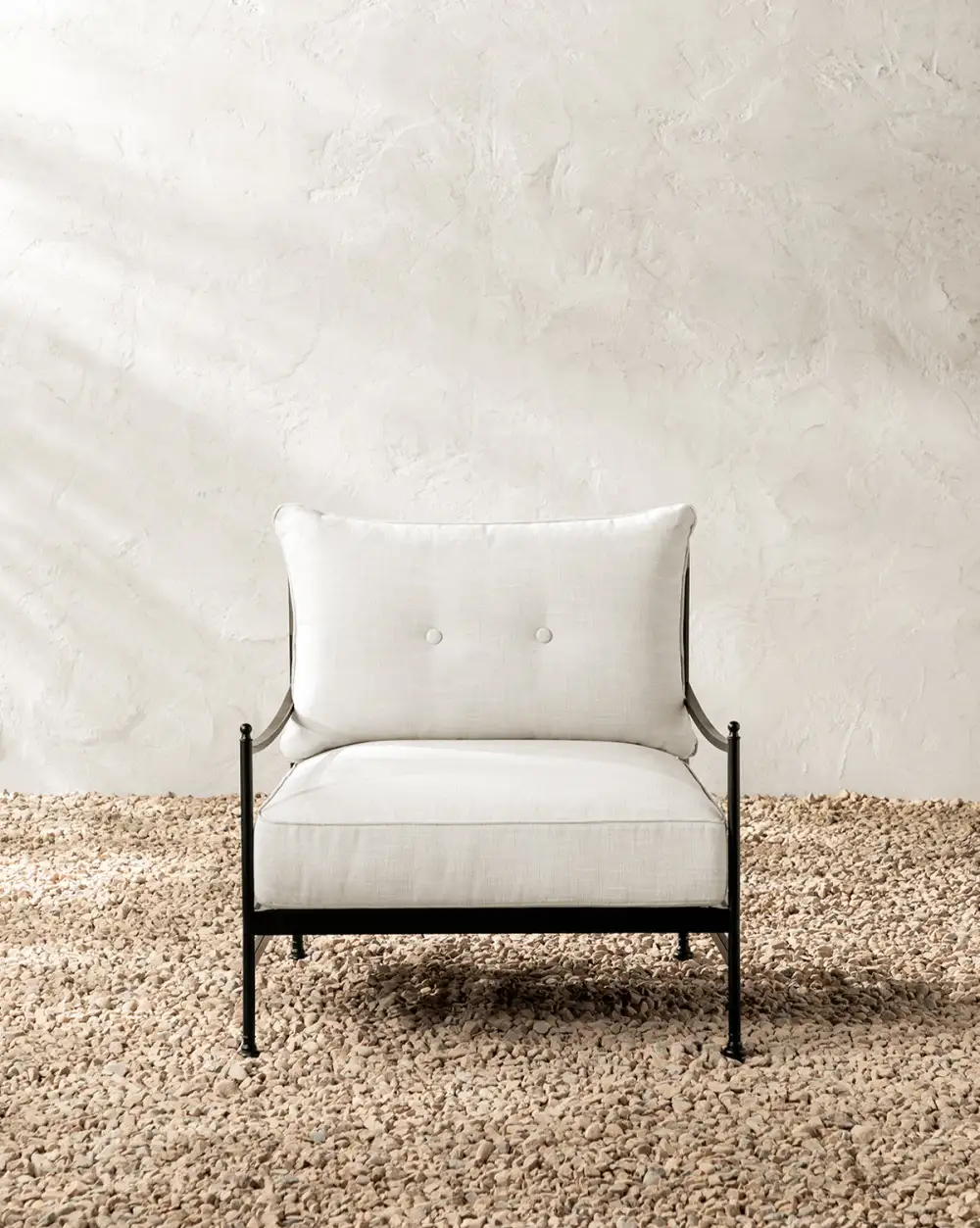 Plush Outdoor Lounge Chair