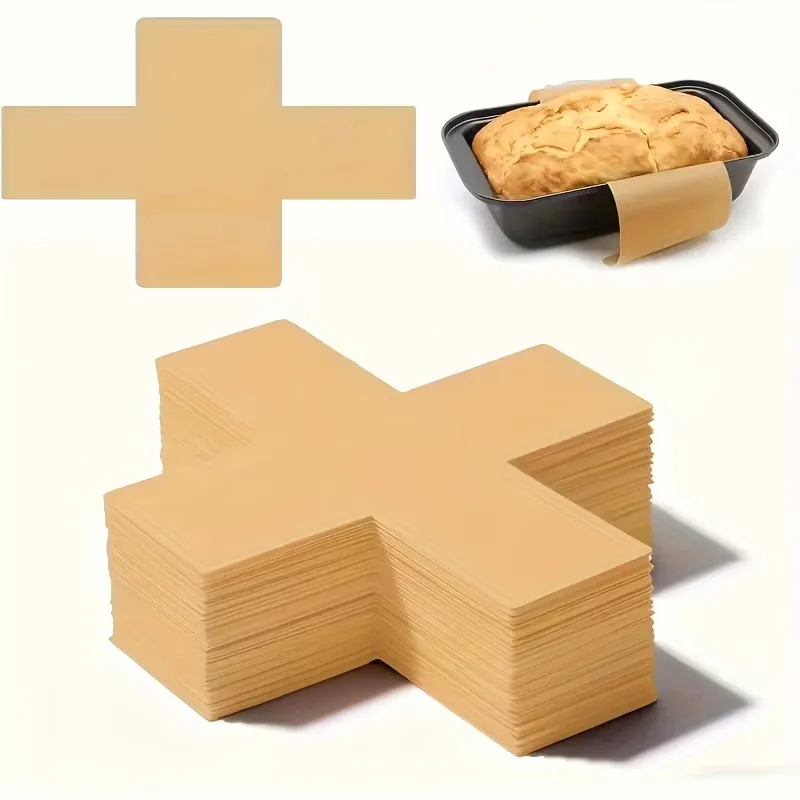 Cross-Shaped Baking Paper