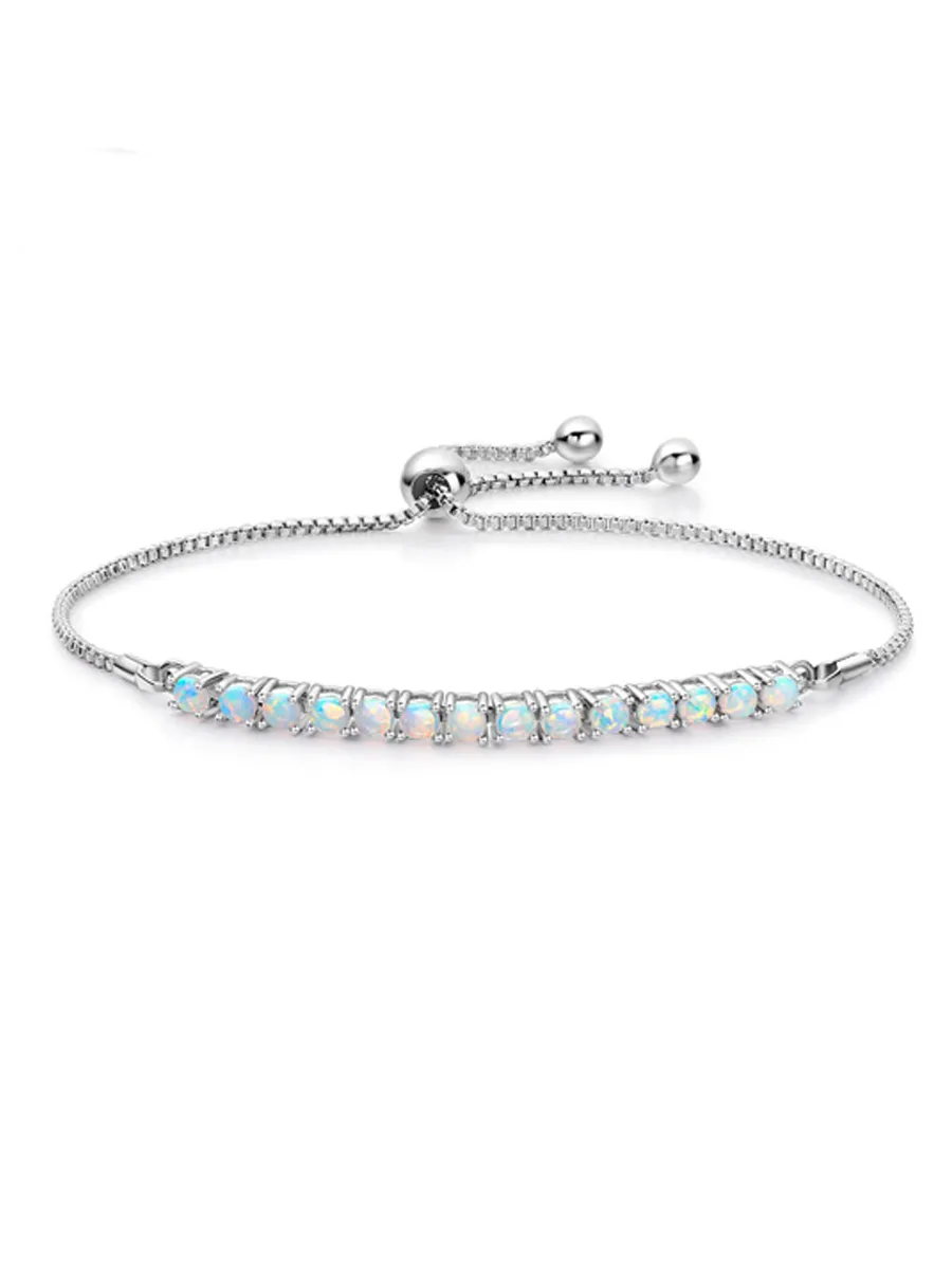 Emery Adjustable Colored Diamond Bracelet