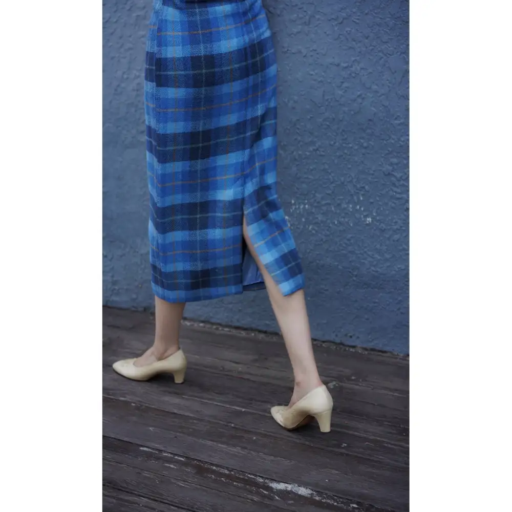 Chic Utility Mini Plaid Skirt