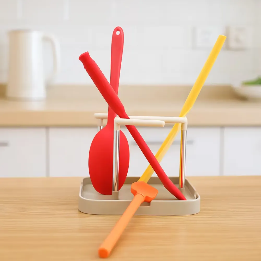 Kitchen Utensil & Lid Caddy