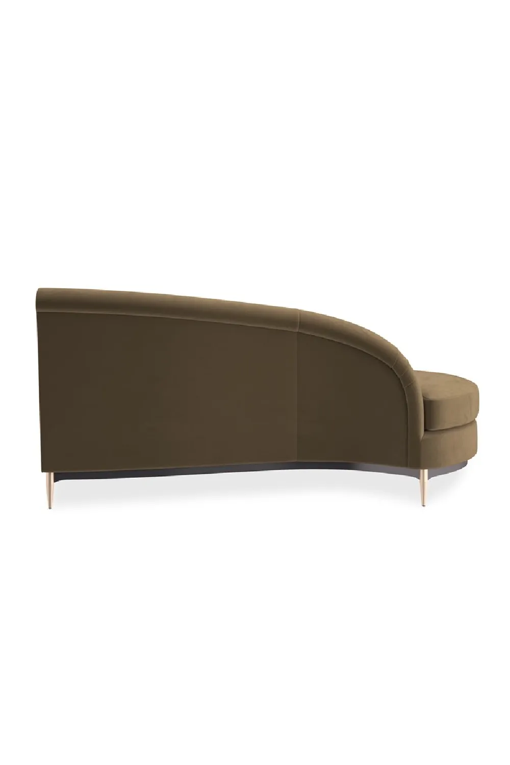 Contemporary Sectional Velvet Sectional Sofa