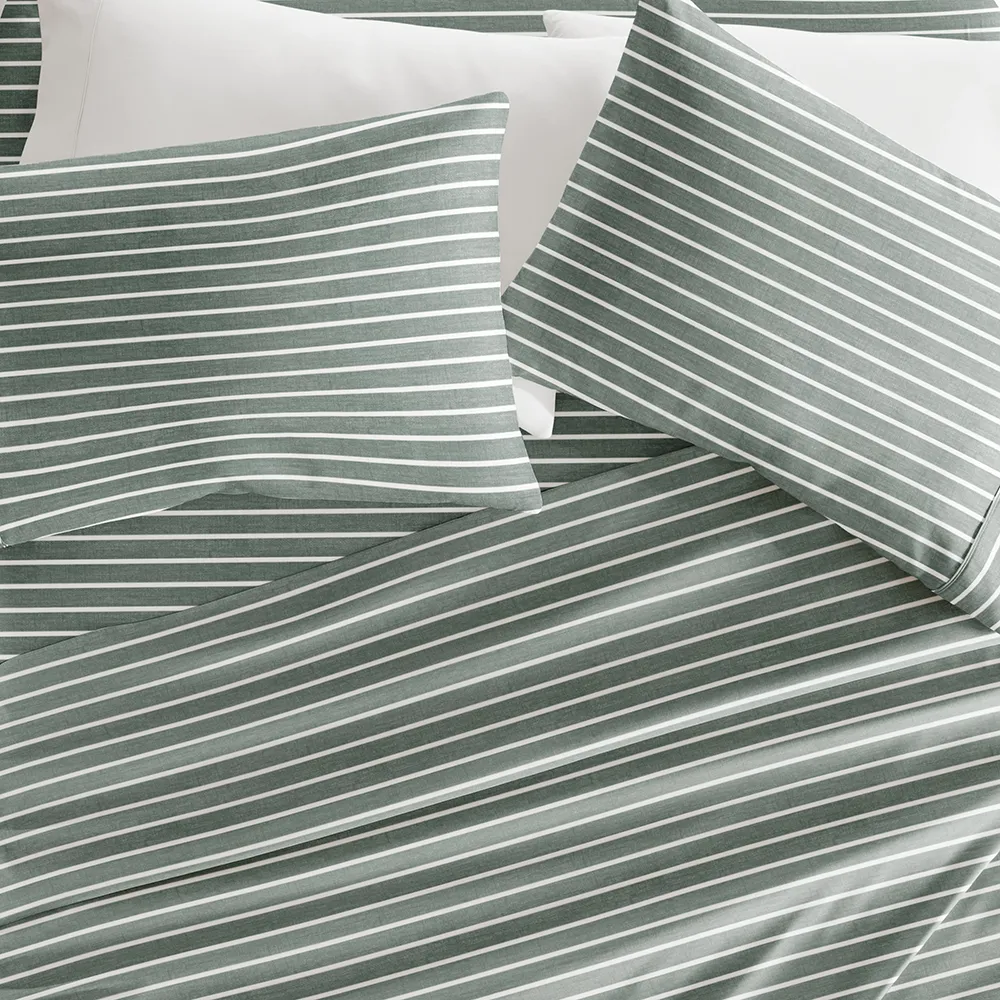 Distressed Awning Stripe Pattern Sheet Set