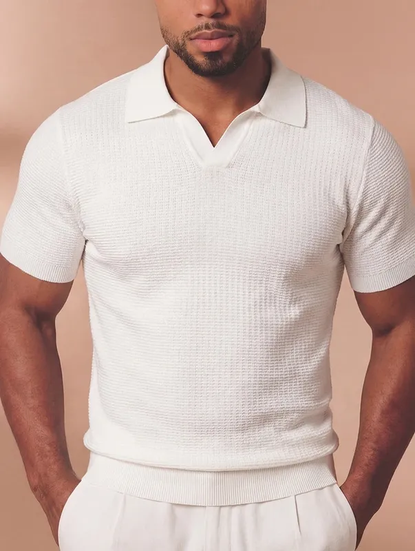 White Clean Fit Shirt Easy Fit