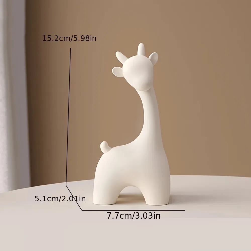 Minimalist Giraffe Decor
