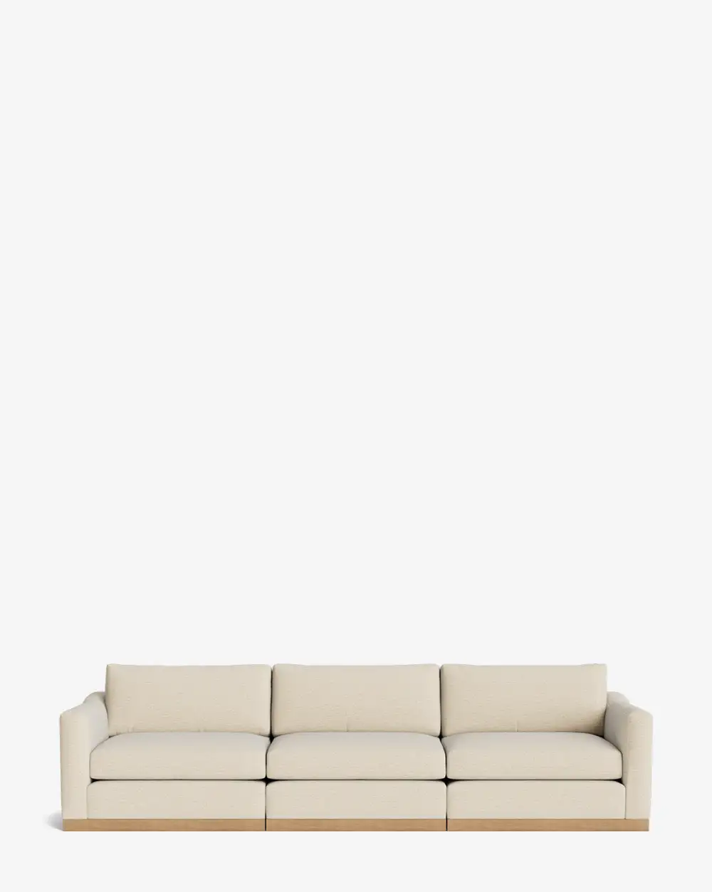 Modular Oak Sofa