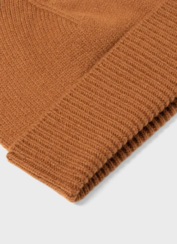 Orange Scottish Lambswool Hat
