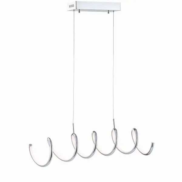 Dimmable Adjustable Integrated LED Metal Linear Pendant