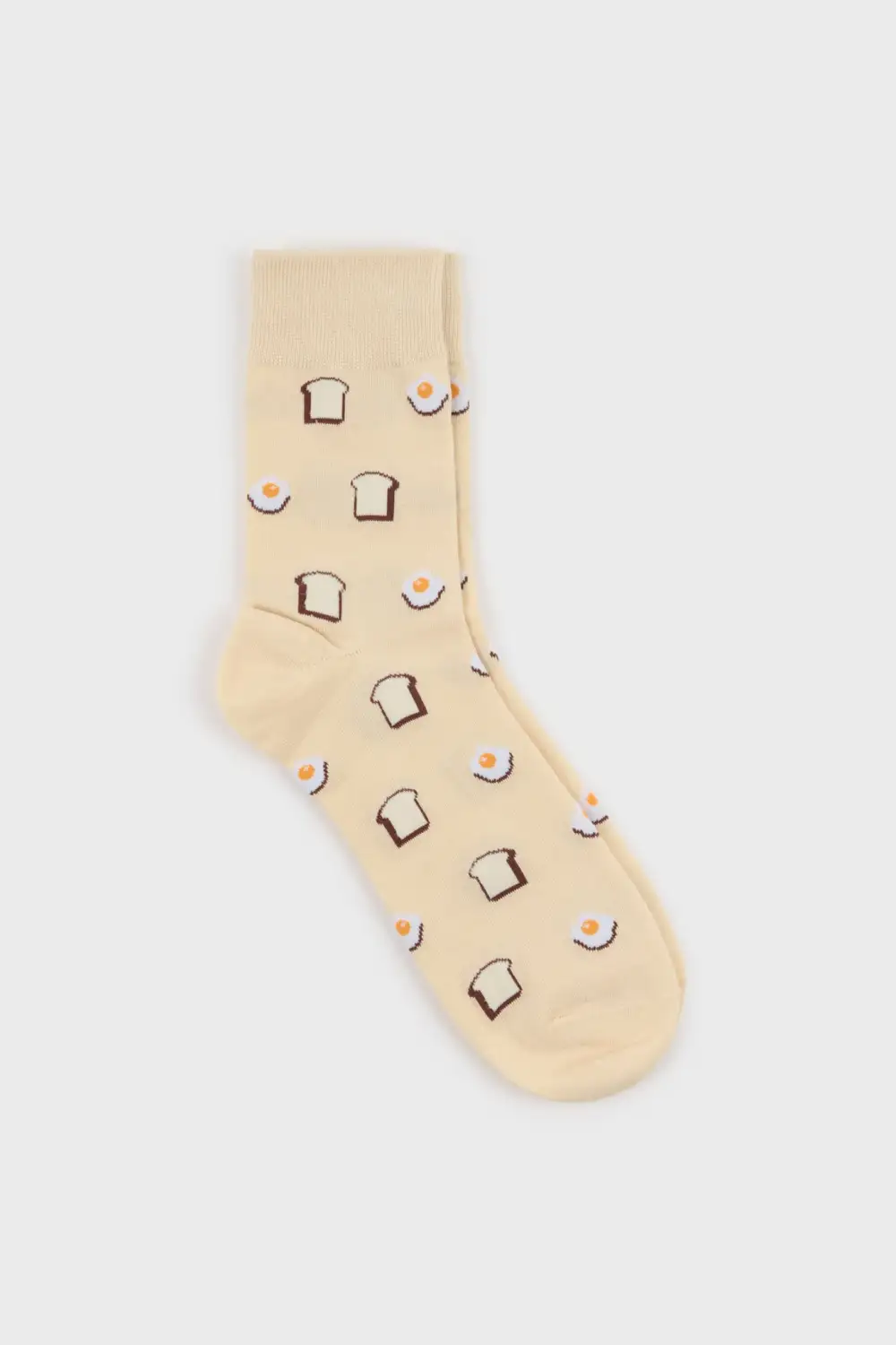 Toast And Fried Egg Socks