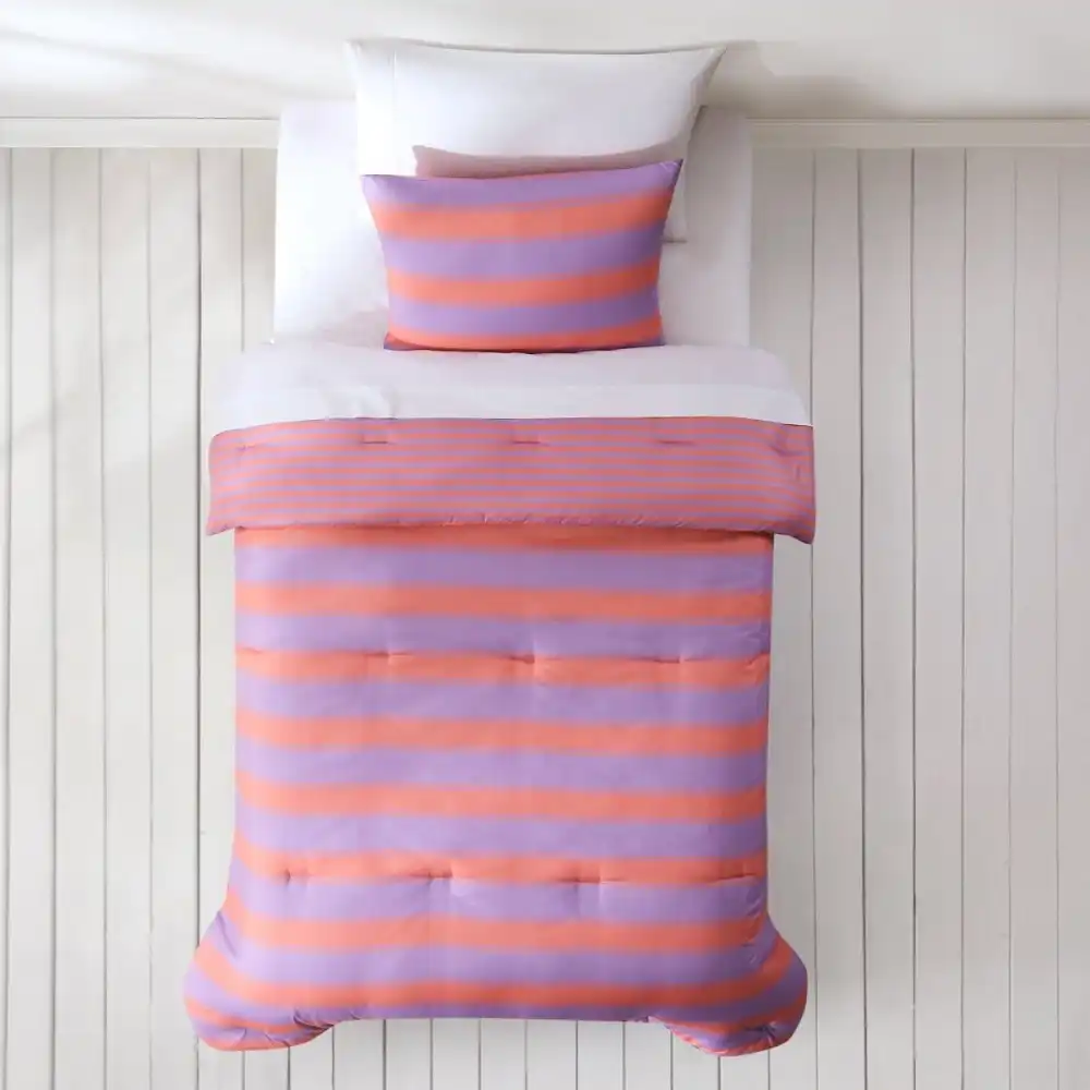Classic Striped Comforter Bedding Set