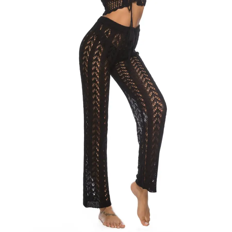 Women's High-Waist Cutout Drawstring Swimsuit