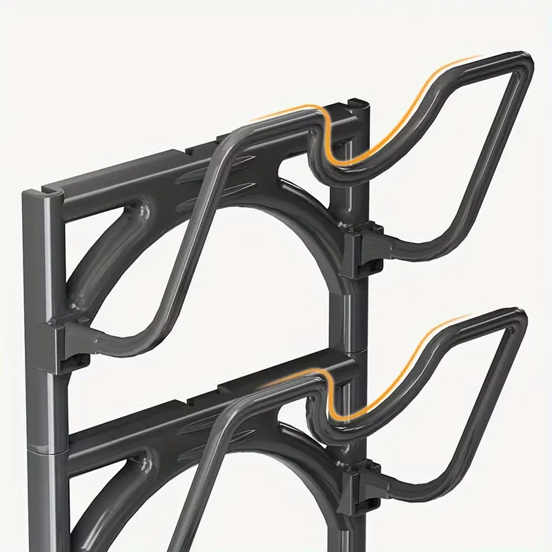 Wall-Mounted Space-Saving Kitchen Organizer