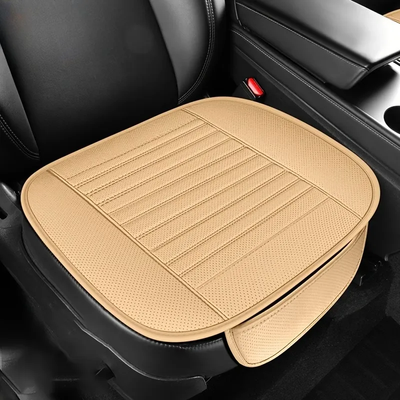 Leather Breathable Car Seat Pad