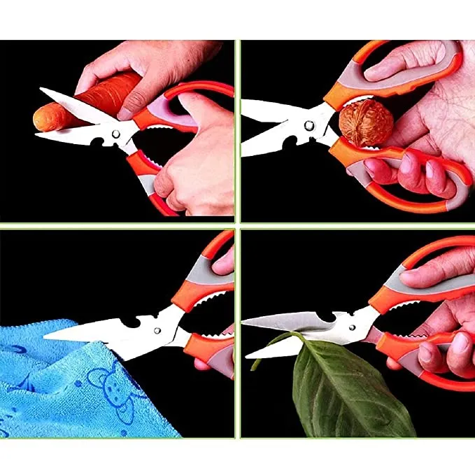 Multi Purpose Kitchen Scissor With Bottle Opener