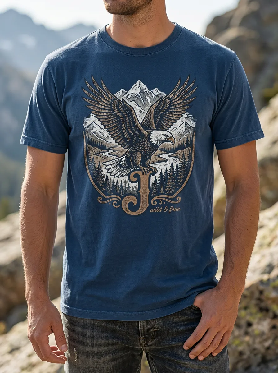Men's Eagle Classic Heritage Graphic T-Shirt