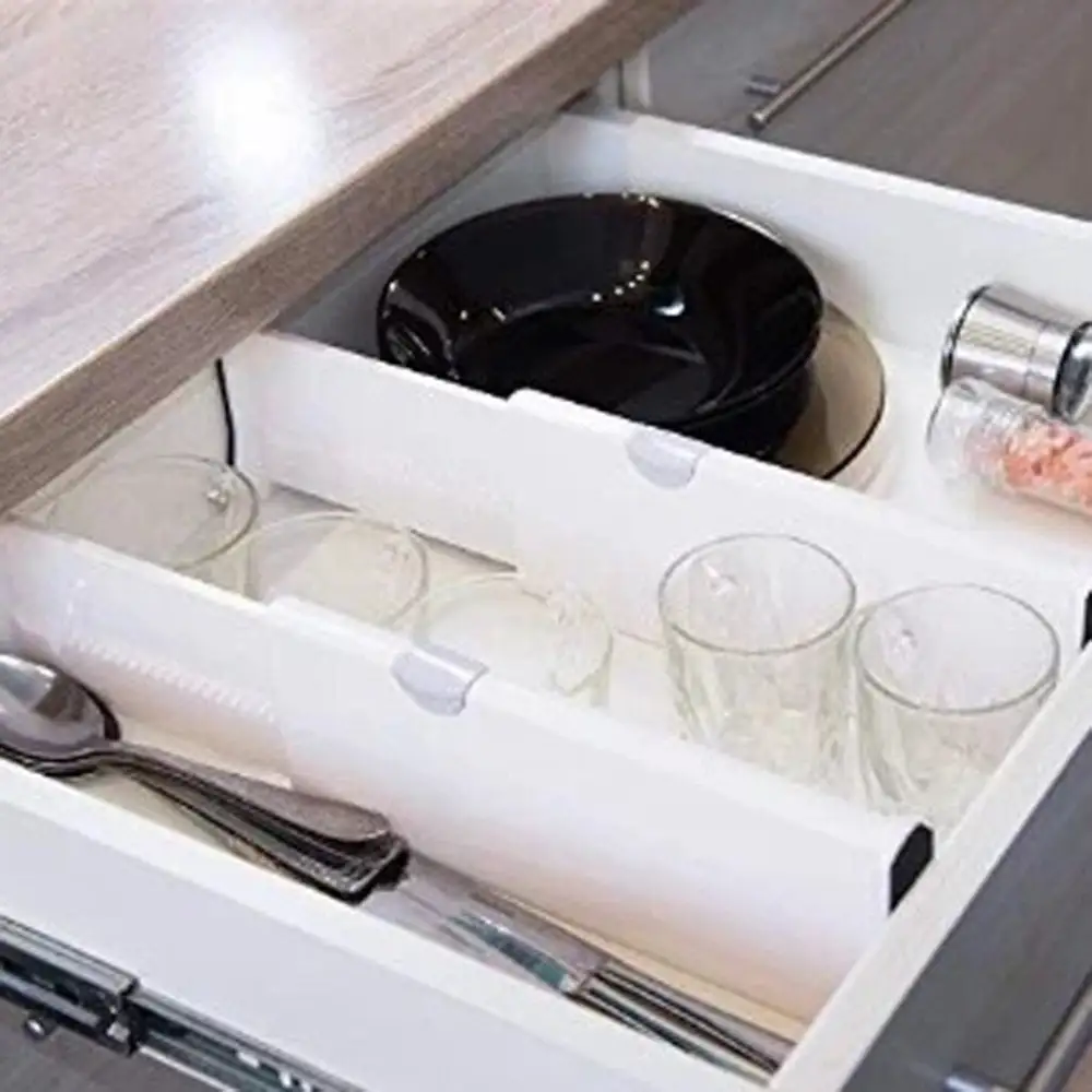 Expandable Drawer Pan Kitchen Storage Organizer