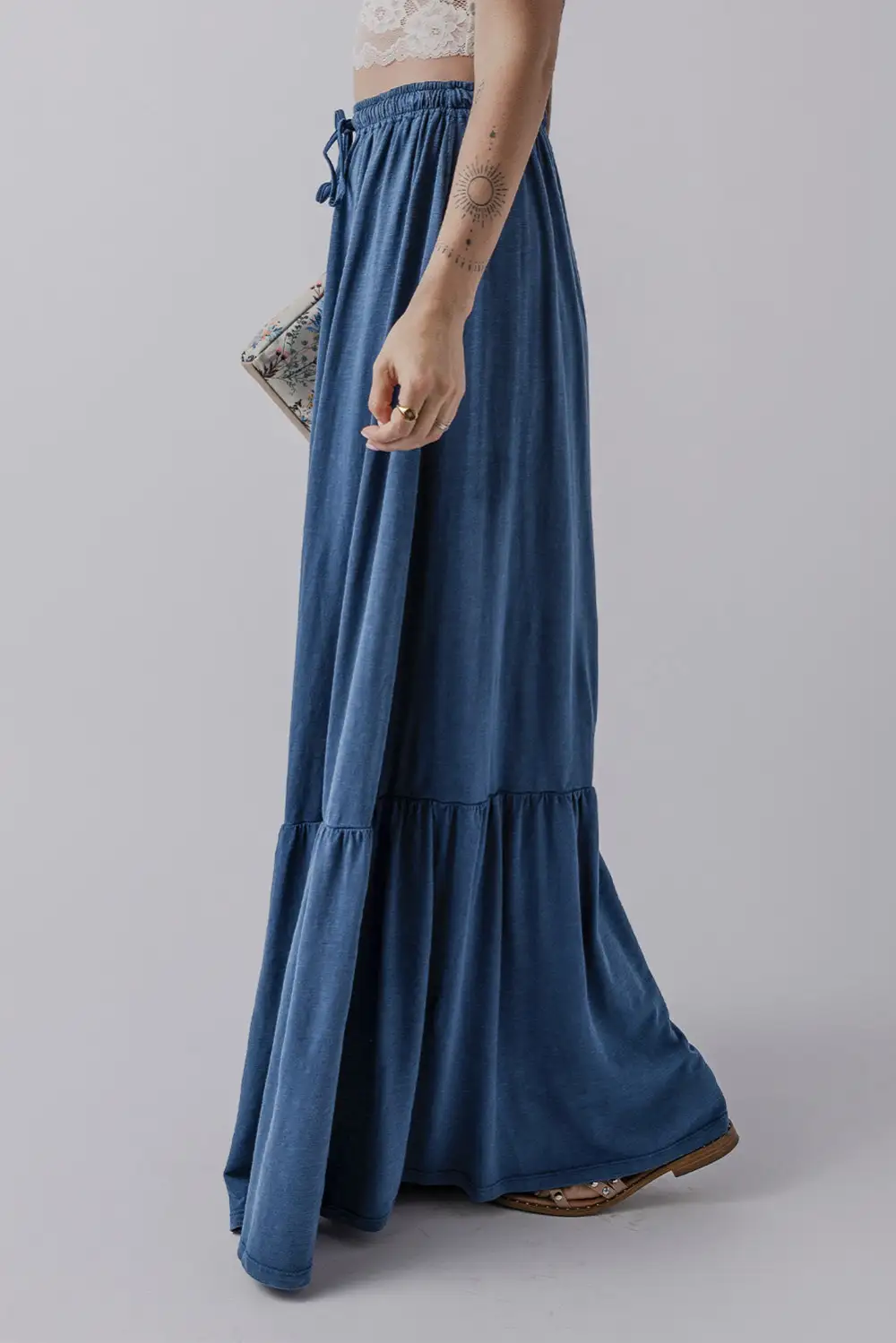 Soft Easy Lace Skirt