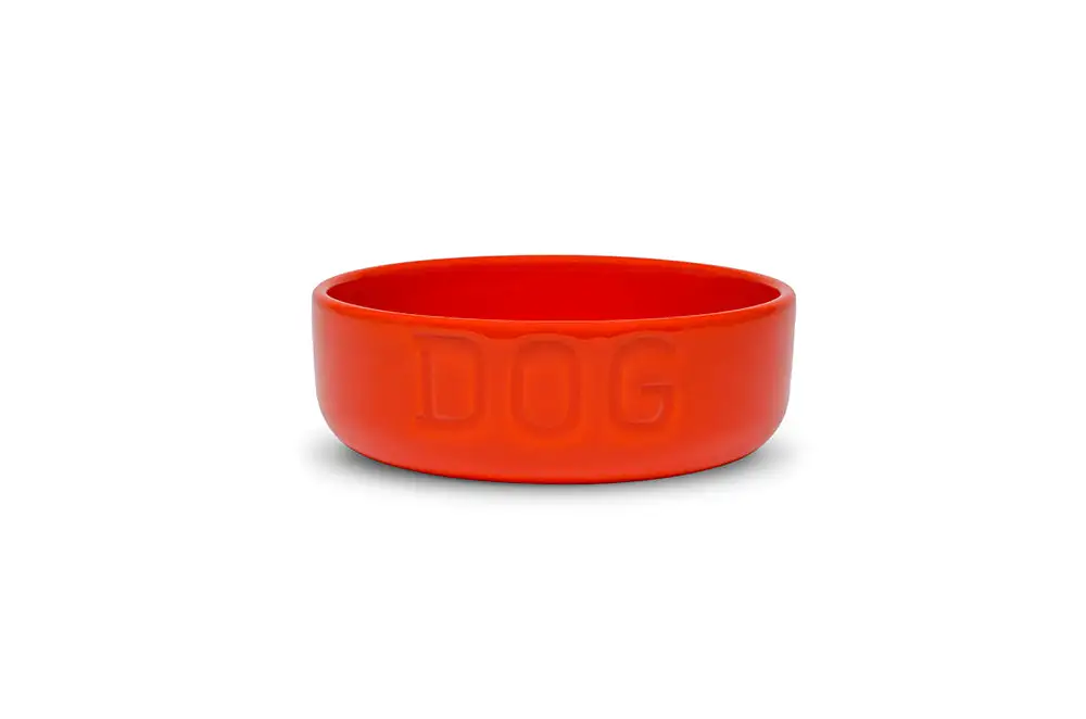 Classic Ceramic Dog Bowl