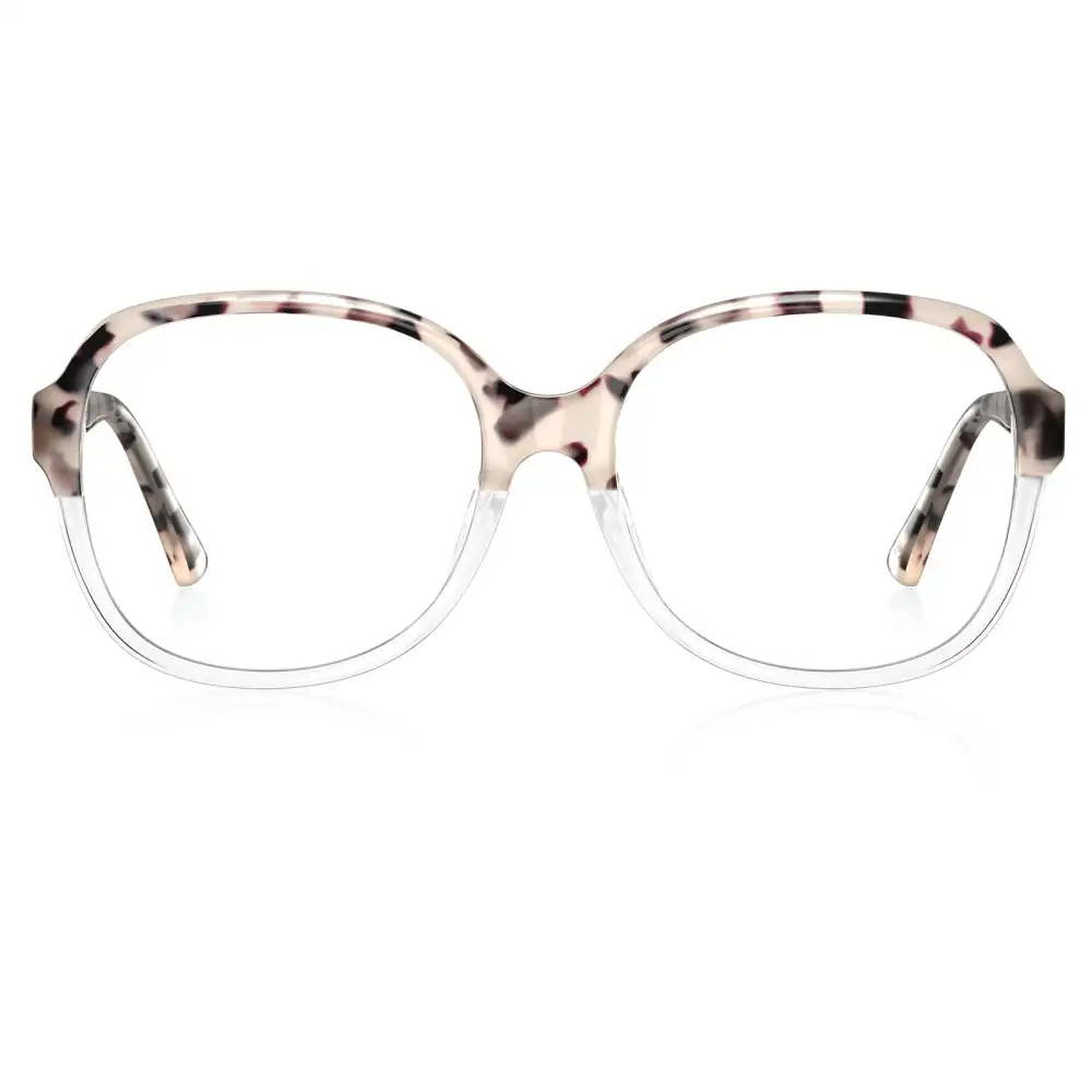 Refined Cut Square Full Rim Acetate Blue Light Eyewear