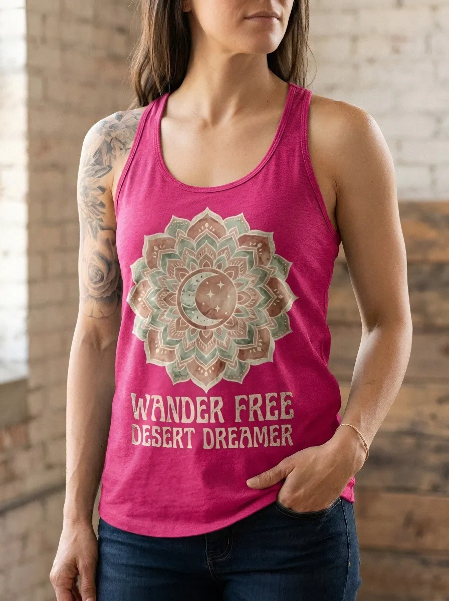 Boho Desert Dreamer Tank Top