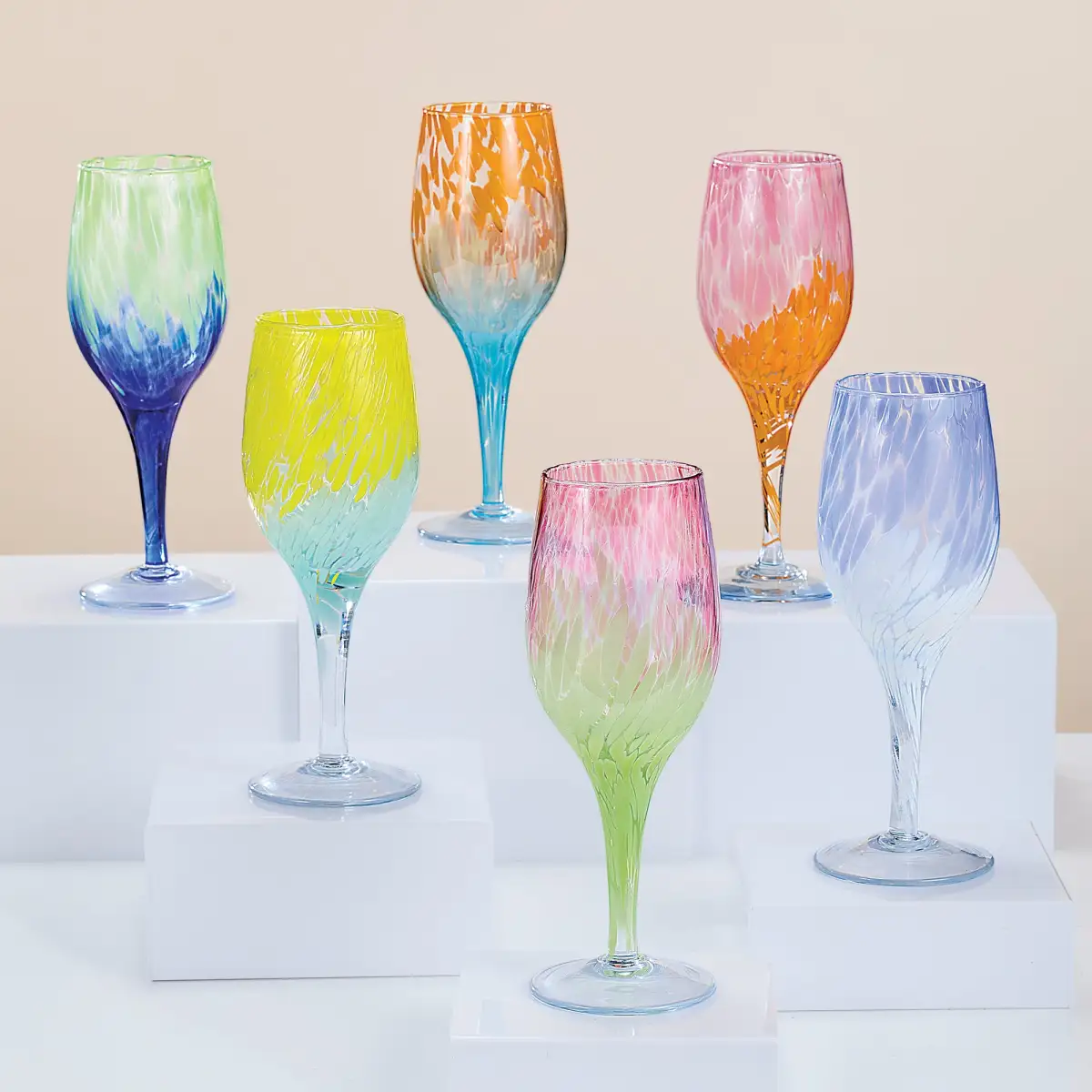 Elegant Decorative Wine Glass