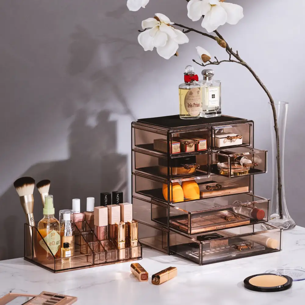 Transparent PC Makeup Organizer