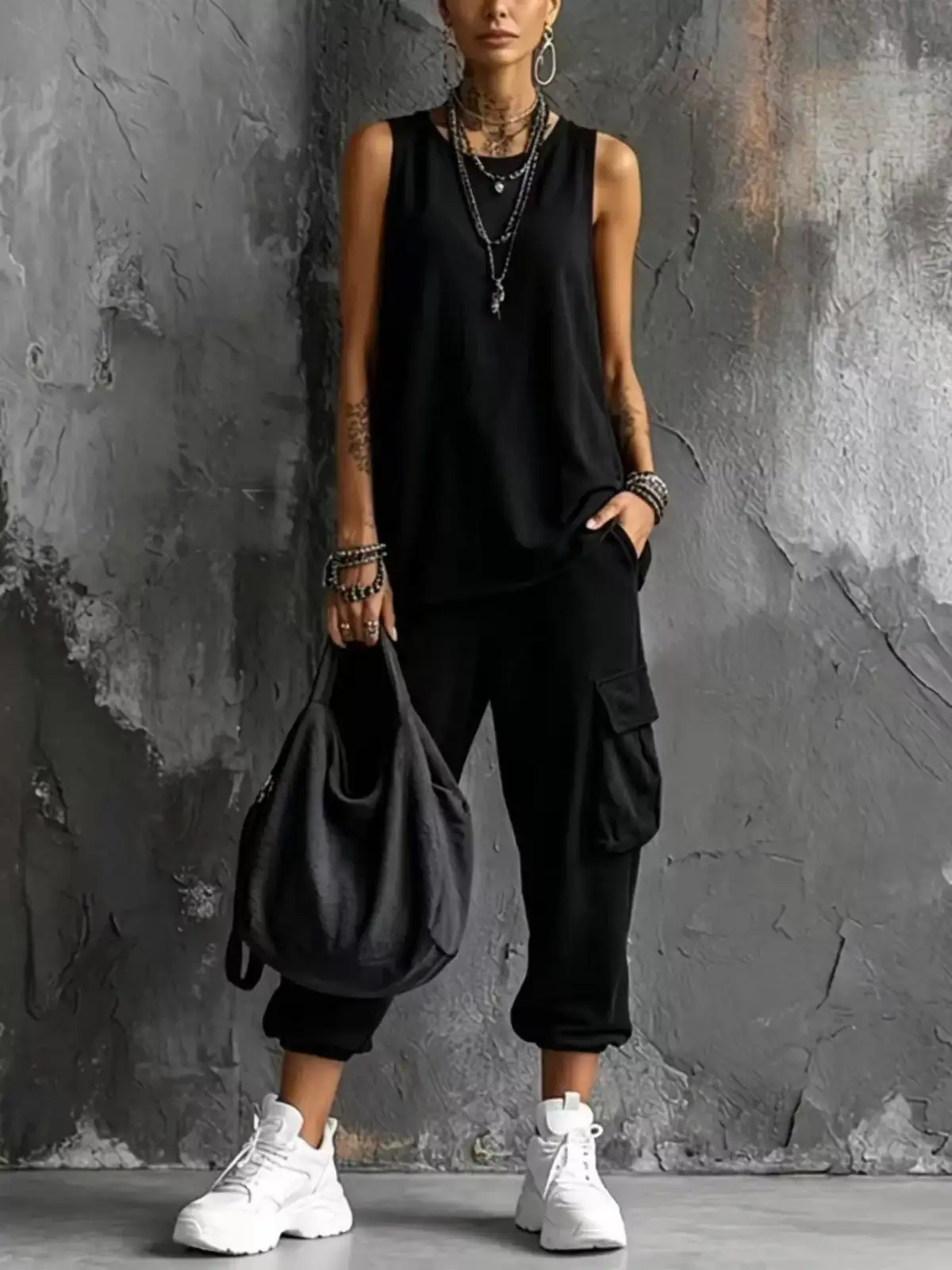 Cargo Pants Matching Set