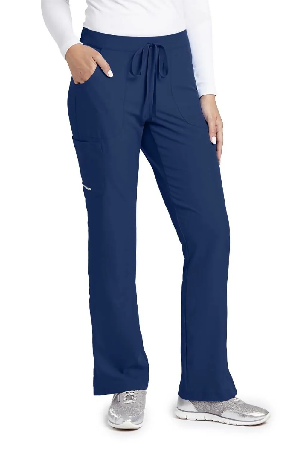Women's Flat Front Beauty Healthcare Scrub Trousers